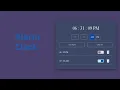 Alarm Clock using HTML CSS JS