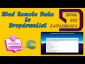Bind Remote Data to list using