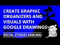 Create Graphic Organizers and Visuals with Google Drawings