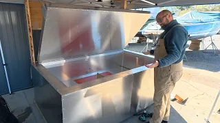 ⛵️ Plaster molds and counter weights. New windows part 4! Ep 671