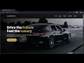 LuxeDrive - Luxury Car Website HTML CSS JavaScript Front-End Project
