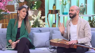  والله أعجبت بيها هنا في الحلقة  لما تتجوز صاحبتك   جيلان علاء وعز شهوان دندنها