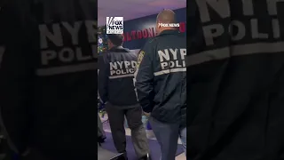 Inside Look Moment NYPD brass roll into Pennsylvania police station to confront CEO murder suspect