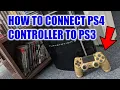 How to connect your PS4 controller to PS3 2021