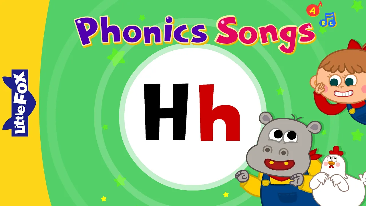 Letter Hh | New Phonics Songs | Little Fox | Animated Songs for Kids Letter Hh | New Phonics Songs | Little Fox | Animated Songs for Kids
