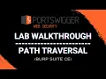 Path Traversal Lab Walkthrough using Burp Suite CE - PortSwigger Web Security Academy Series