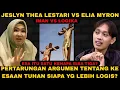 Download Lagu TUHAN ITU ESA YANG ARTINYA SATU TAPI KENAPA BISA MENJADI 3?! JESLYN THEA LESTARI VS ELIA MYRON!!