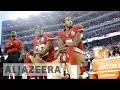 Trump Fire players who kneel during US national anthem