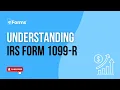IRS 1099-R Explained Reporting Profit-Sharing and Retirement Distributions