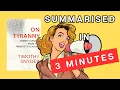 On Tyranny A 3 Minute Summary