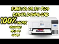 SureColor SC-F100 Driver Download