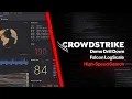 Falcon LogScale High Speed Search Demo Drill Down
