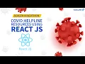 Covid Helpline Website using React JS React JS Project Scaler thon Scaler