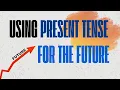 Using Present Tense for Future Plans English Grammar Lesson with Prof Korten
