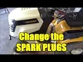 Cub Cadet LTX 1042 KW How to Change the Spark Plugs