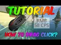 Tutorial How to Long and Short Drag Click Aiming w handcam