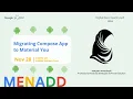 Migrating Compose App to Material You Maryam Alhuthayfi