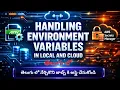 How Aws Data Engineer Uses env Edit Configuration AWS Secrets Manager Real Example In telugu