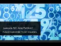 Leetcode 561 Array Partition I