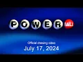 Powerball drawing for July 17 2024