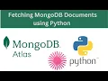 Fetching MongoDB Documents using Python