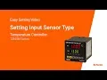Autonics Tutorial Setting Input Sensor Type TZN Series