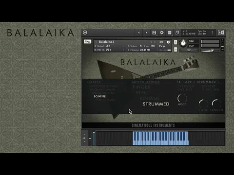 Balalaika v2 product video