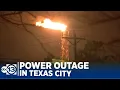Texas City power outage leaves thousands in the dark