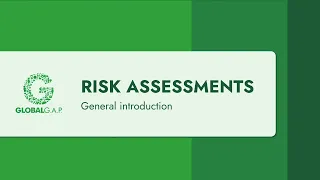 1 Risk Assessments General Introduction 