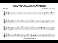 Lagu Will You Still Love Me Tomorrow - Amy Winehouse, Carole King - Tenor Sax