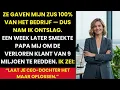 Lagu Papa Gaf Het Bedrijf Aan Mijn Zus En Belde míj Toen Ze Een Klant Van 9 Miljoen Verloor