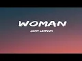 John Lennon Woman Lyrics