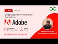 Unboxing Interview Series Questions Adobe Part 1 GeeksforGeeks Practice
