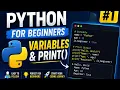 Python for Beginners Variables and Print Statement Explained 2026