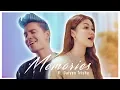 Download Lagu Memories (duet version) - Sam Tsui \u0026 Daiyan Trisha (Maroon 5 Cover)