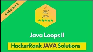 HackerRank Java Loops II problem solution in Java Java problems solutions Programmingoneonone