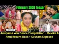 Lagu Anupama February 2026 Teasers! Anu Wins + Anuj \u0026 Devika Return Back! Ansh Marriage.