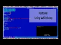 Factorial of a Number in C using while Loop in Hindi