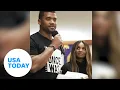Russell Wilson wife Ciara visit prison to pray and sing with inmates USA TODAY