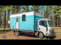 Lagu Self Built Box Truck Tiny Home - Affordable Camper Build