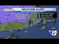 WPRI 12 Weather Forecast for 26 Wintry mix today coastal storm Sunday night and Monday