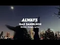 Download Lagu Isak Danielson ~ Alwasy [ Lirik + slowed + reverb ] So say we'll be always, always
