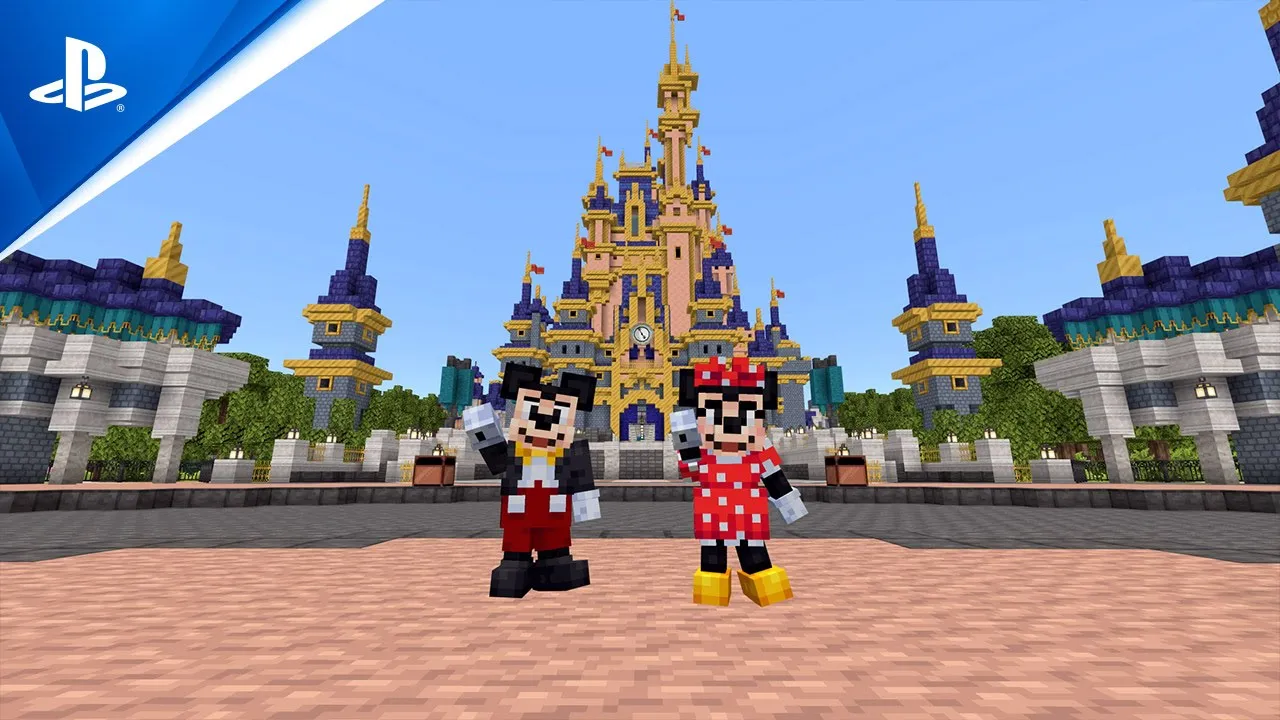 Minecraft x Walt Disney Magic Kingdom DLC - Official Trailer