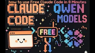 Use Claude Code for FREE with Qwen Code No API Cost Step-by-Step Tutorial
