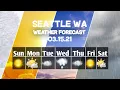 Weather Forecast Seattle Washington Seattle weather Forecast 2021