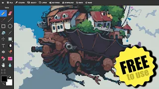 PIXIL ART Free pixel art software