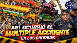 Así Ocurrió El Múltiple Accidente Que Paralizó Los Chorros
