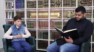 الفتى سعد تسميع ألفية ابن مالك 