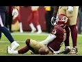 Washington Redskins Quarterback Alex Smith Breaks Leg Against Houston Texans