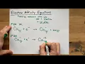 Electron Affinity Equations